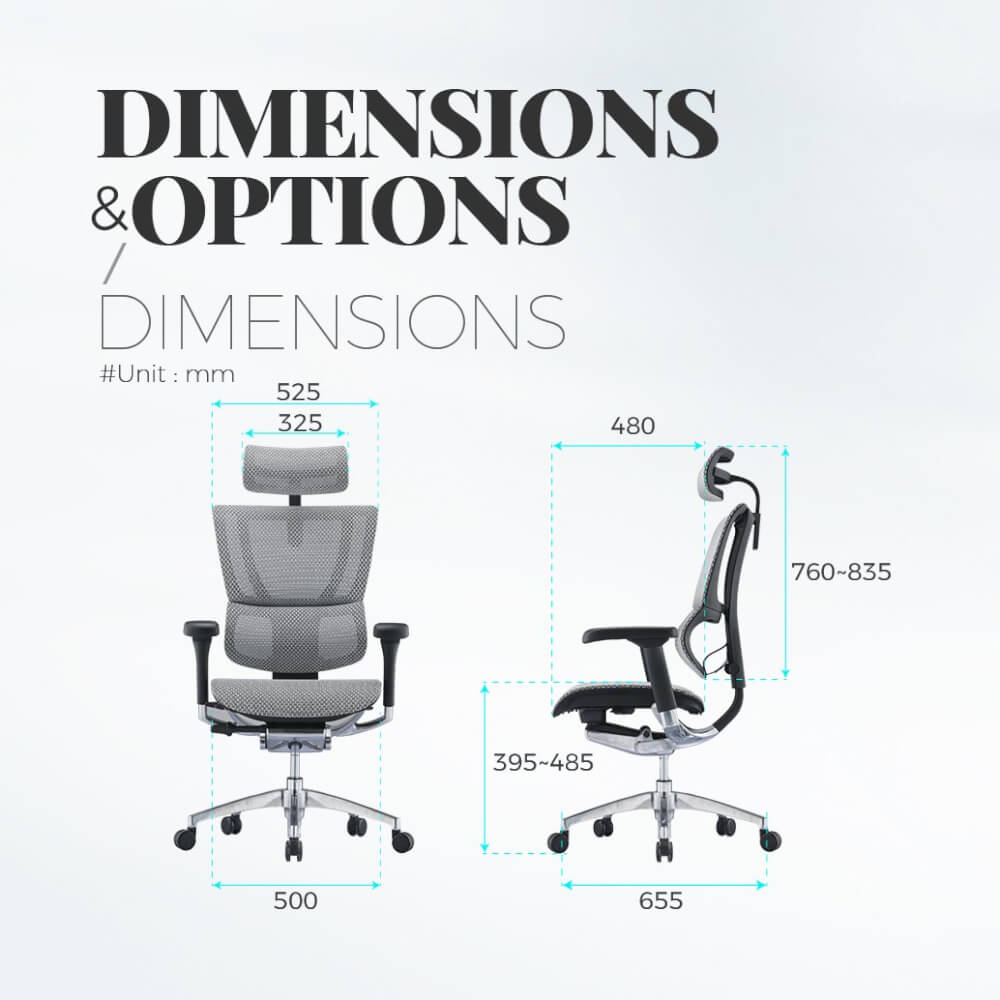 เก้าอี้เพื่อสุขภาพ DF PROCHAIR รุ่น เก้าอี้เพื่อสุขภาพ รุ่น CL-H Project สีขาว